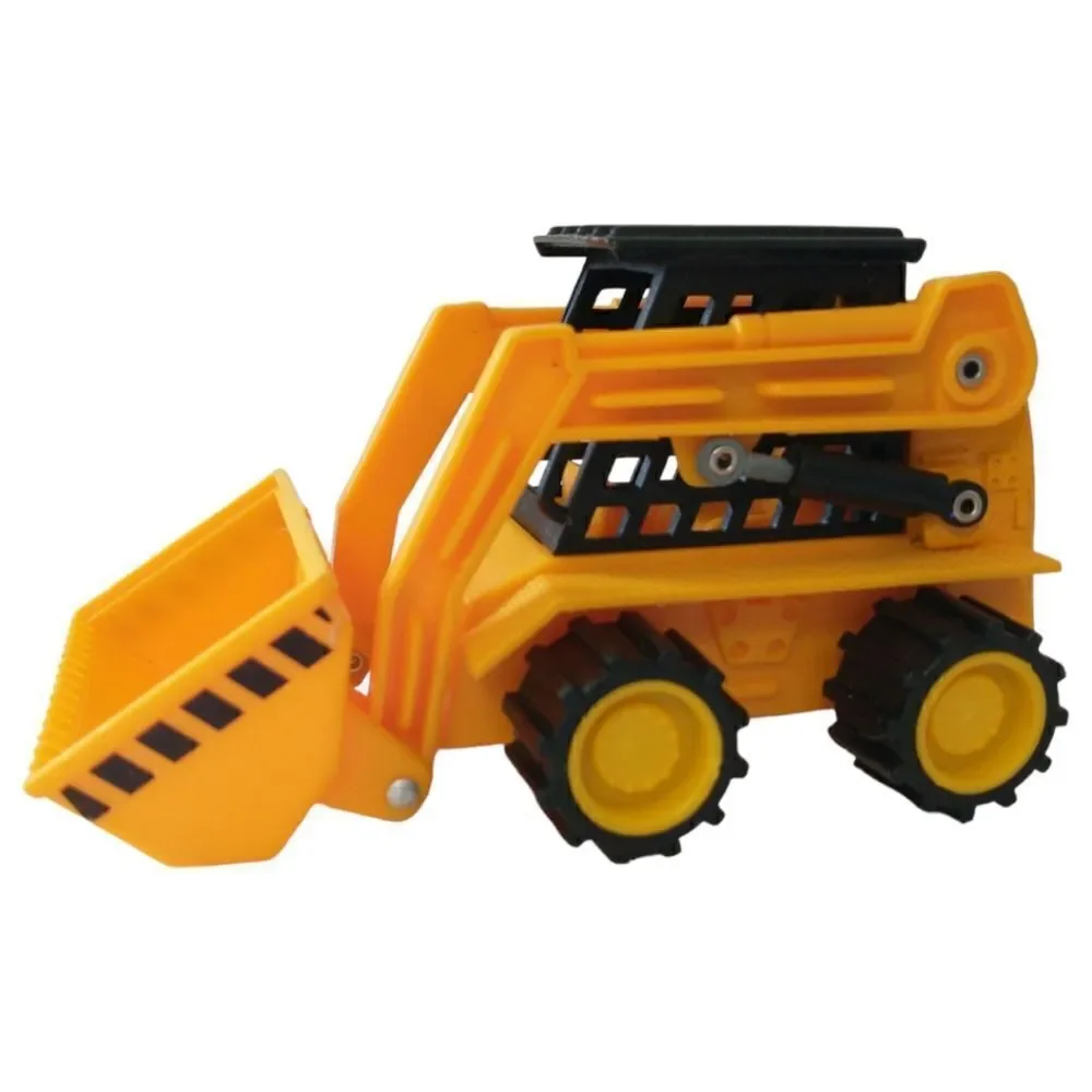 Soma Mighty Wheels Skid Steer Front End Loader Toy Vehicle Construction‎ Vtg 90s
